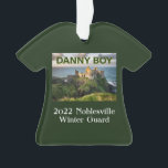 Ornamento da Guarda Noblesville Winter 2022<br><div class="desc">guarda de inverno Noblesville 2022 - Danny Boy - Ornamento de camisas</div>
