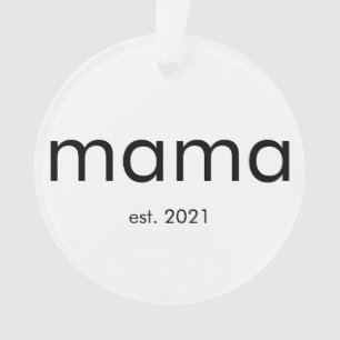 ornamento da mamãe