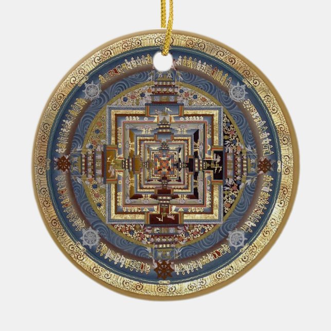 Ornamento da mandala B de Kalachakra (Frente)