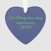 Ornamento da recuperação da cirurgia