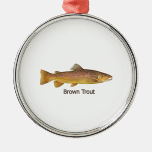 Ornamento da truta de Brown
