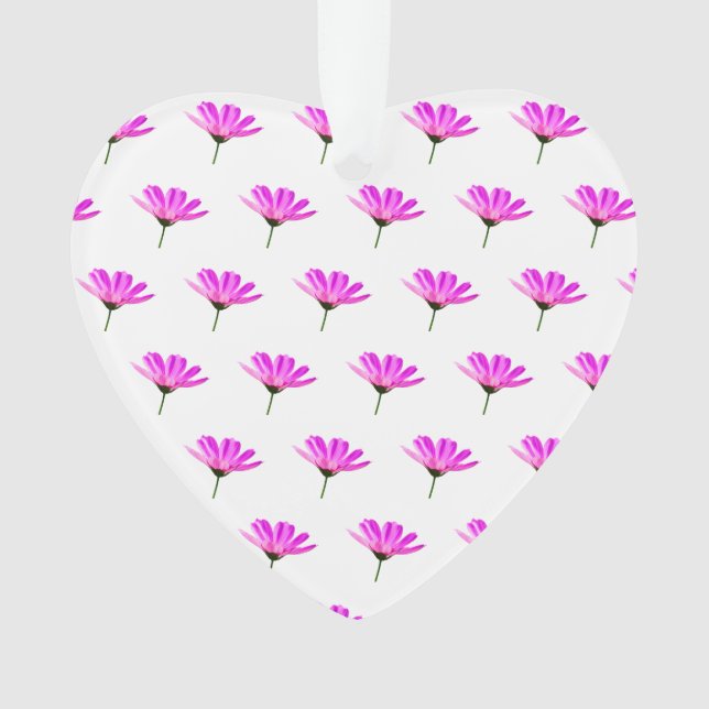 Ornamento Daisy Rosa (Frente)