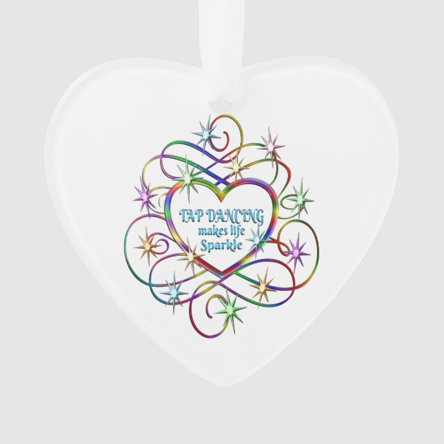 Ornamento Dançando Toque Torna a Vida Espontânea (Frente)