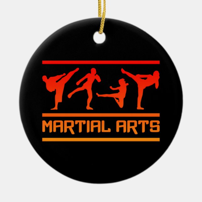 Ornamento das artes marciais (Frente)
