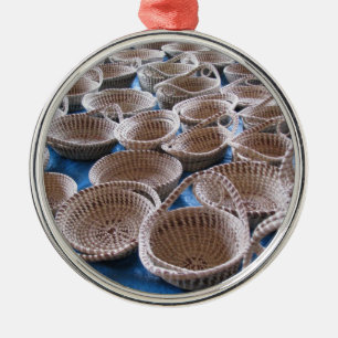 Ornamento das cestas do SC Sweetgrass de