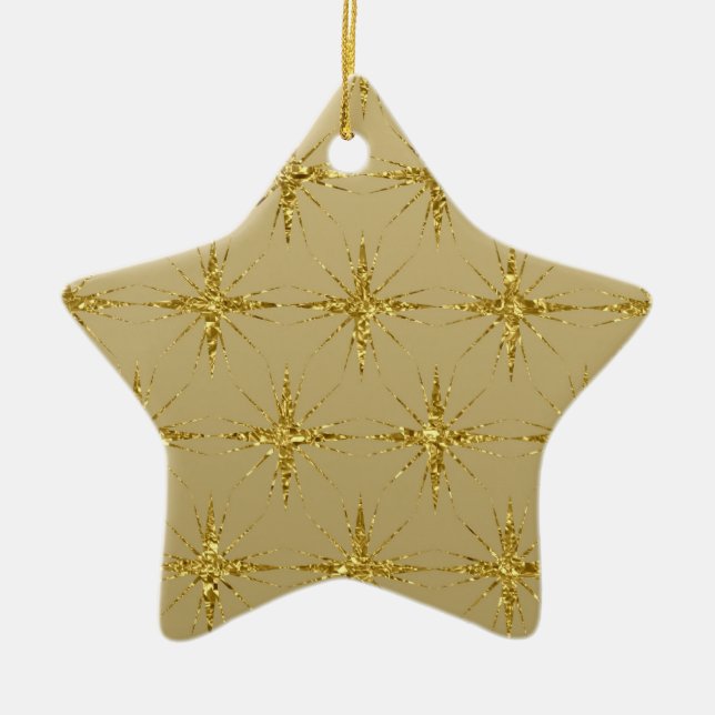 Ornamento das Estrelas de Natal (Frente)