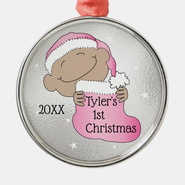 Ornamento das Rosas claro de Natal da rua Natal1 (Frente)