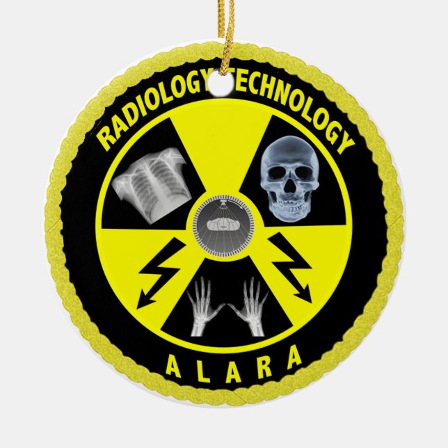 Ornamento de Alara da tecnologia da radiologia (Frente)