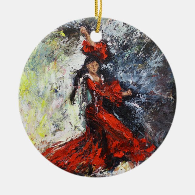 Ornamento de Arte "Ole" (Frente)