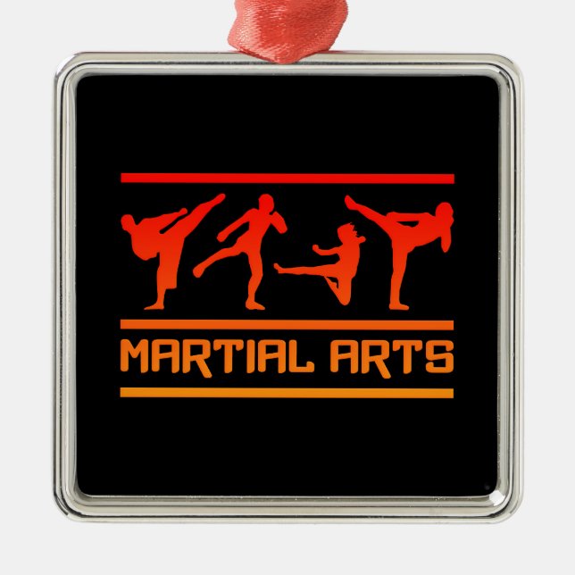 ornamento de Artes Marciais (Frente)