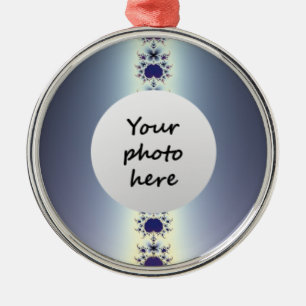 Ornamento de Árvore de Natal de Colar Roxo