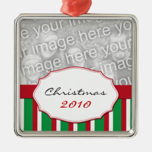 Ornamento de Árvore de Natal em Faixa de Natal