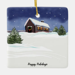 Ornamento de Árvore de Natal Personalizado