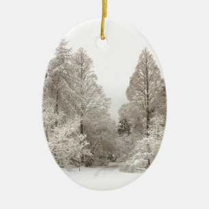 Ornamento de Árvores de Inverno Personalizado Deco