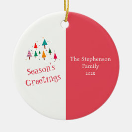 Ornamento de Árvores de Natal Trópicas