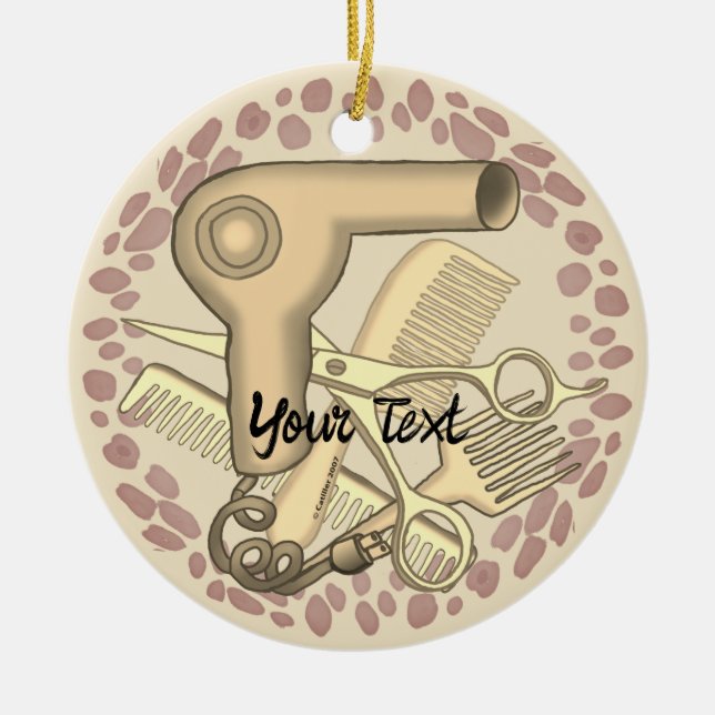 ornamento de Beauticista (Frente)