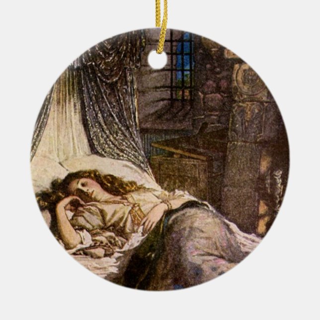 Ornamento de Beleza Dormindo (Frente)