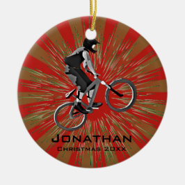 Ornamento de Biking Personalizado