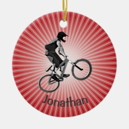 Ornamento de Biking Personalizado