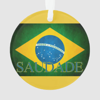 Ornamento De Brasil Saudade da bandeira