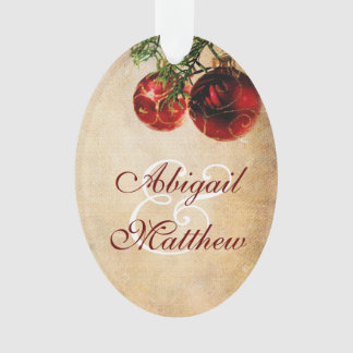 Ornamento de Bulbs de Natais vintages Personalizad