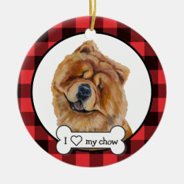Ornamento de Cães Chow Chow