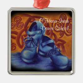 Ornamento de Calçados Duros azuis