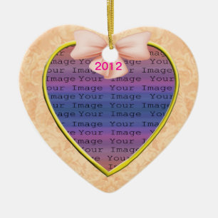 Ornamento de Casamento de Arco Rosa