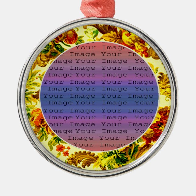 Ornamento de Casamento Springtime (Frente)