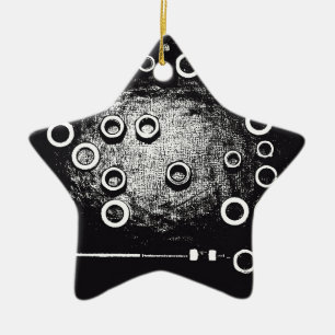 Ornamento De Cerâmica Вolt e porca