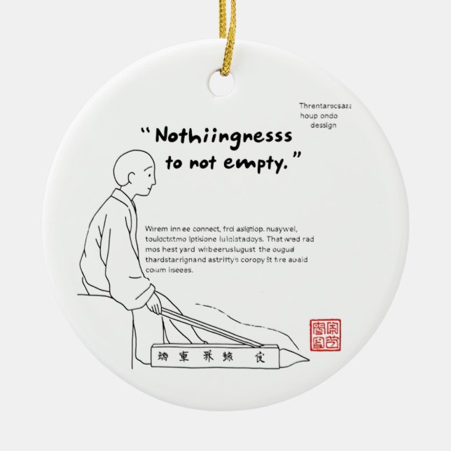 ORNAMENTO DE CERÂMICA ニッポン感性 01 (Frente)