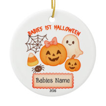 1º Halloween dos Bebês Personalizável