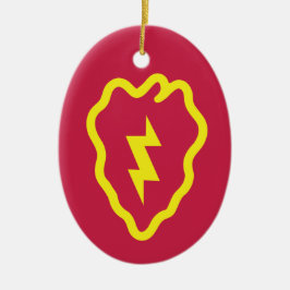 Ornamento De Cerâmica 25 Infantry Division Natal