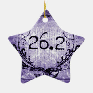 Ornamento De Cerâmica 26,2 Roxo da crista