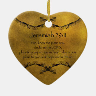 Ornamento De Cerâmica 29:11 de Jeremiah