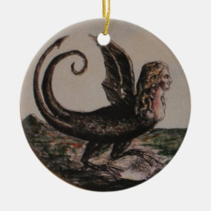 Ornamento De Cerâmica 2 FACES / Cartoon de Marie Antonieta ~ Ornament