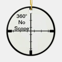 360 nenhuns Crosshairs FPS da piada do jogo de