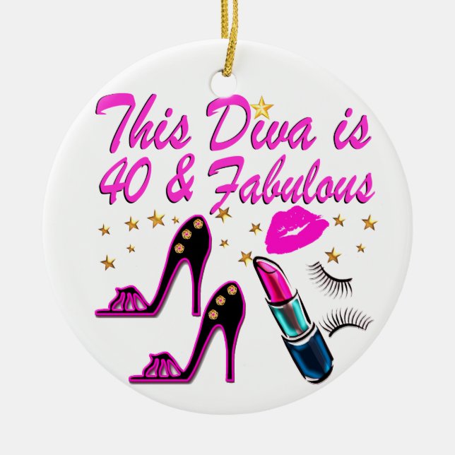 ORNAMENTO DE CERÂMICA 40ª PARTE DIVA (Frente)