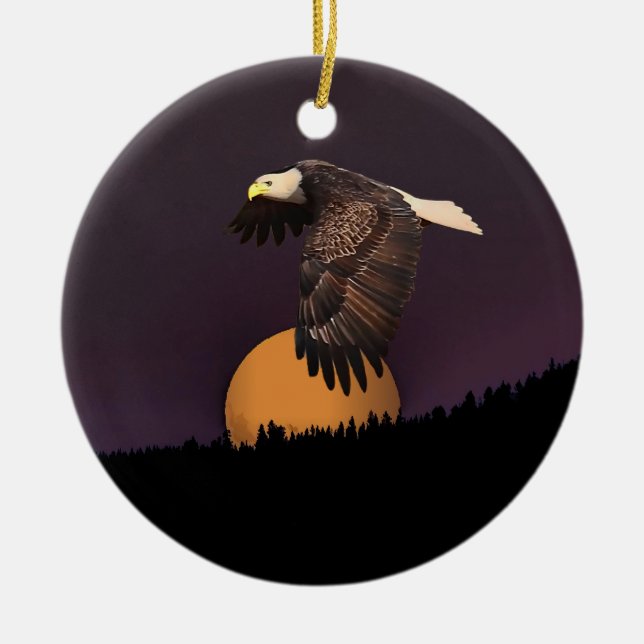 Ornamento De Cerâmica 40:31 de ISAIAH (Frente)