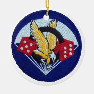 Ornamento De Cerâmica 506th Pára-quedas Infantry Regimento