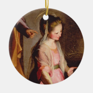 Ornamento De Cerâmica A adoração da criança, 1597
