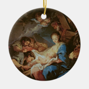 Ornamento De Cerâmica A adoração dos pastores (óleo em canvas) 2