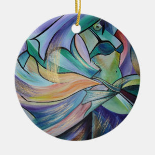 Ornamento De Cerâmica A Arte de Belly Dance