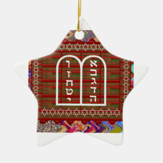 Ornamento De Cerâmica A arte ritual espiritual religiosa judaica efetua