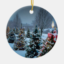 Ornamento De Cerâmica A bacia do iate