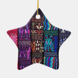 Ornamento De Cerâmica A bela design da Guatemala