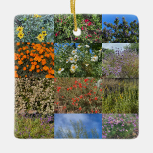 Ornamento De Cerâmica A Blooming California: Sunnyvale, 2022