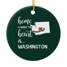 A casa de Washington é onde está o coração