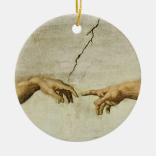 Ornamento De Cerâmica A criação de um detalhe de encerramento de Adam