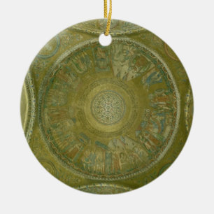 Ornamento De Cerâmica A história de Joseph, mosaico da ó cúpula dentr